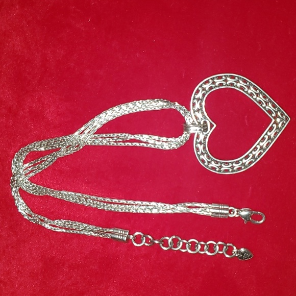 Brighton Seville Open Heart Triple Strand Necklace - Picture 4 of 4